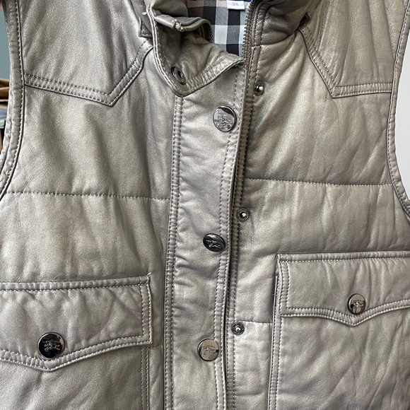 Burberry Blue Label Women Metallic Vest Size 38 - Picture 2 of 11
